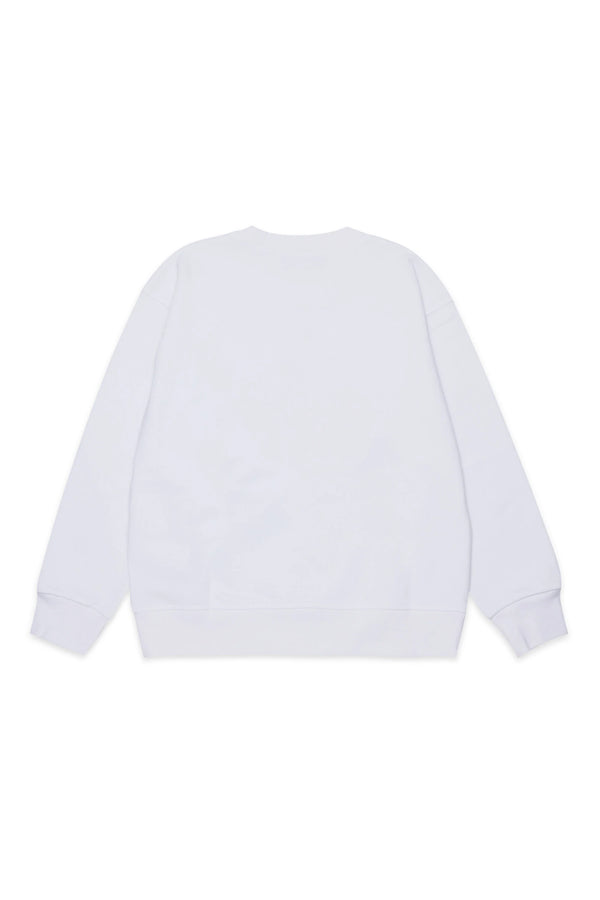 Felpa girocollo con logo DQ3193 D0AGW /DQ100 DSQUARED2 JUNIOR 