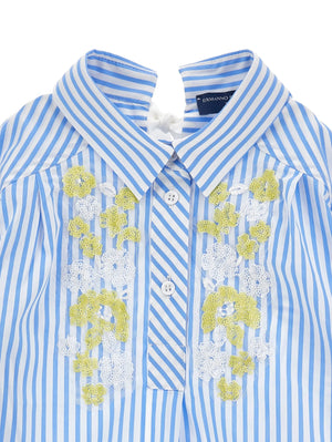 Camicia con ricami Z1G300 7168 /9958 ERMANNO SCERVINO KIDS 