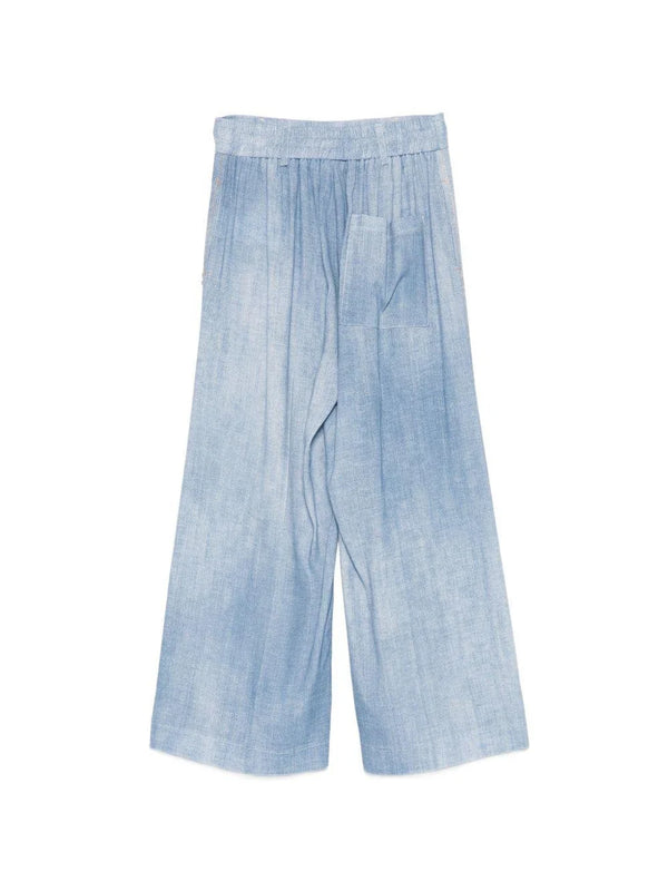 Pantalone a gamba larga Z1G404 7658 /0062 ERMANNO SCERVINO KIDS 