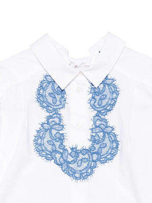 Abito con ricami Z1G901 7116 /9956 ERMANNO SCERVINO KIDS 