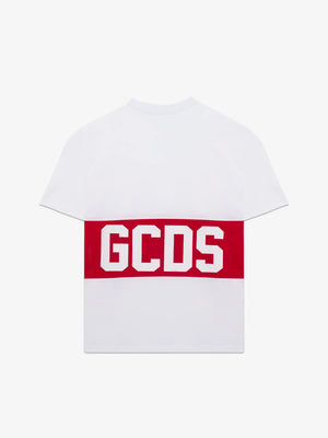 T-shirt band logo Z0UJQC585J105 /100B GCDS 