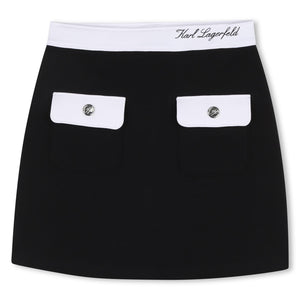 Gonna con tasche laterali Z31115 /09B KARL LAGERFELD 