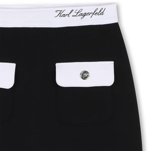 Gonna con tasche laterali Z31115 /09B KARL LAGERFELD 