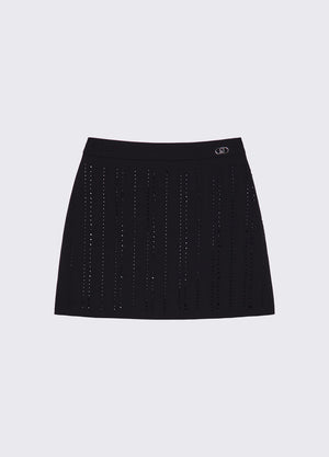 Minigonna con strass GA6017 T7896 /Y9048 LIU JO 