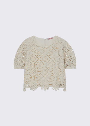 Top in macramè GA6058 MA051 /60924 LIU JO 