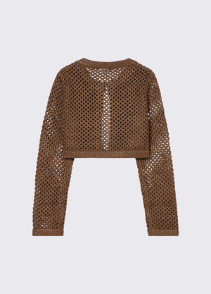 Cardigan in rete GA6099 MA76R /X0752 LIU JO 