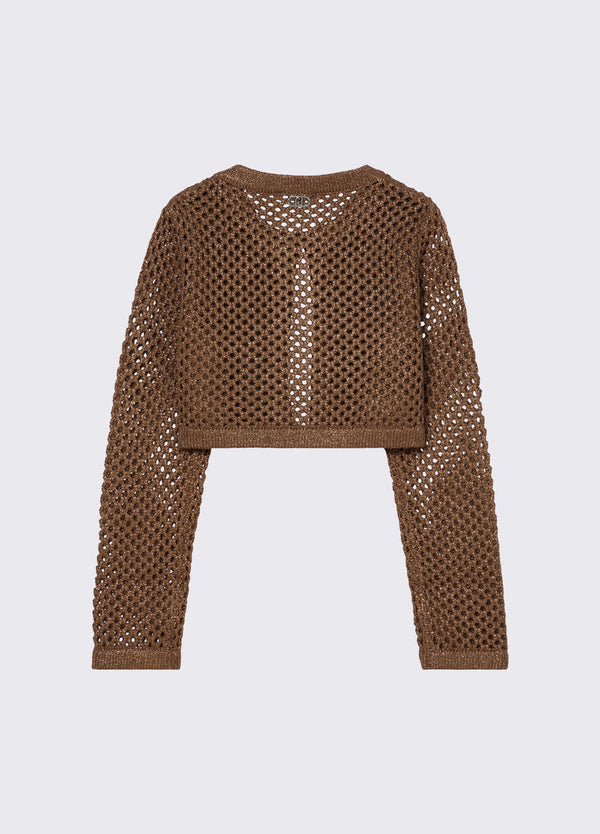 Cardigan in rete GA6099 MA76R /X0752 LIU JO 