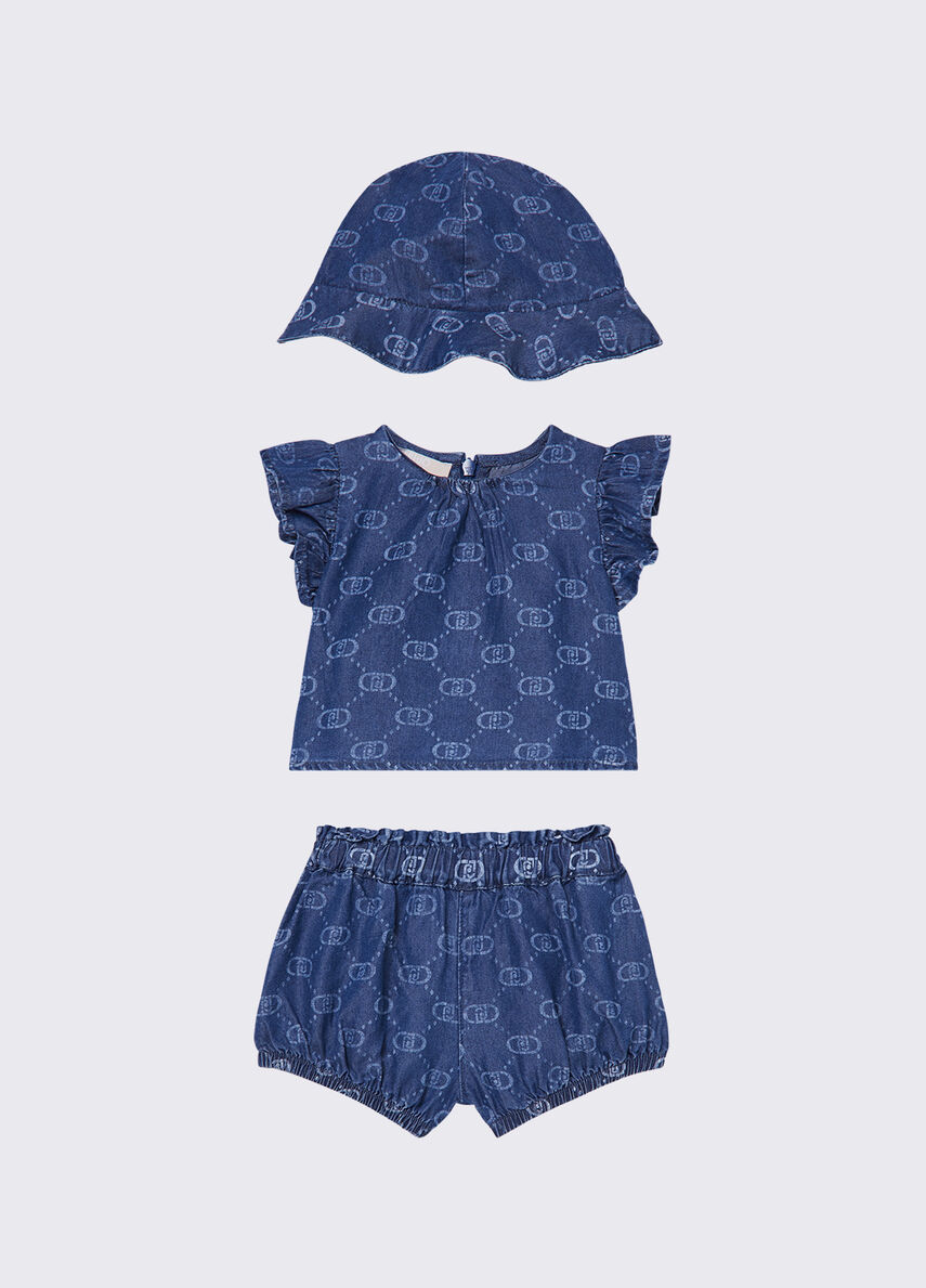 Completino in denim HA6051 D5044 /77030 LIU JO 