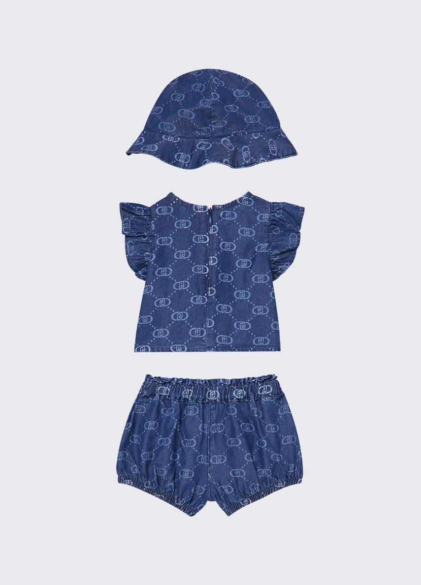 Completino in denim HA6051 D5044 /77030 LIU JO 