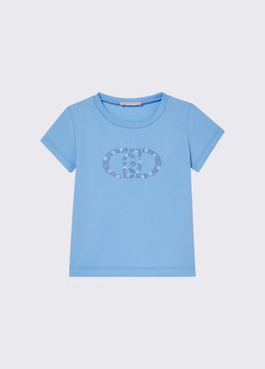 T-shirt con ricami gioiello KA6017 JS003 /44121 LIU JO 