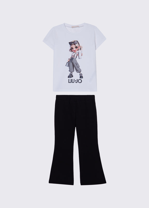 Completo top e leggings KA6057 JS003 /03Q51 LIU JO 