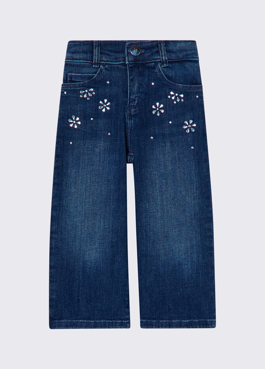 Jeans con ricami gioiello KA6130 D3246 /79069 LIU JO 