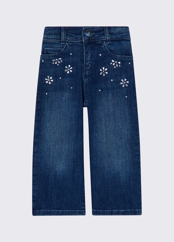 Jeans con ricami gioiello KA6130 D3246 /79069 LIU JO 