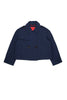 Giacca doppiopetto con logo