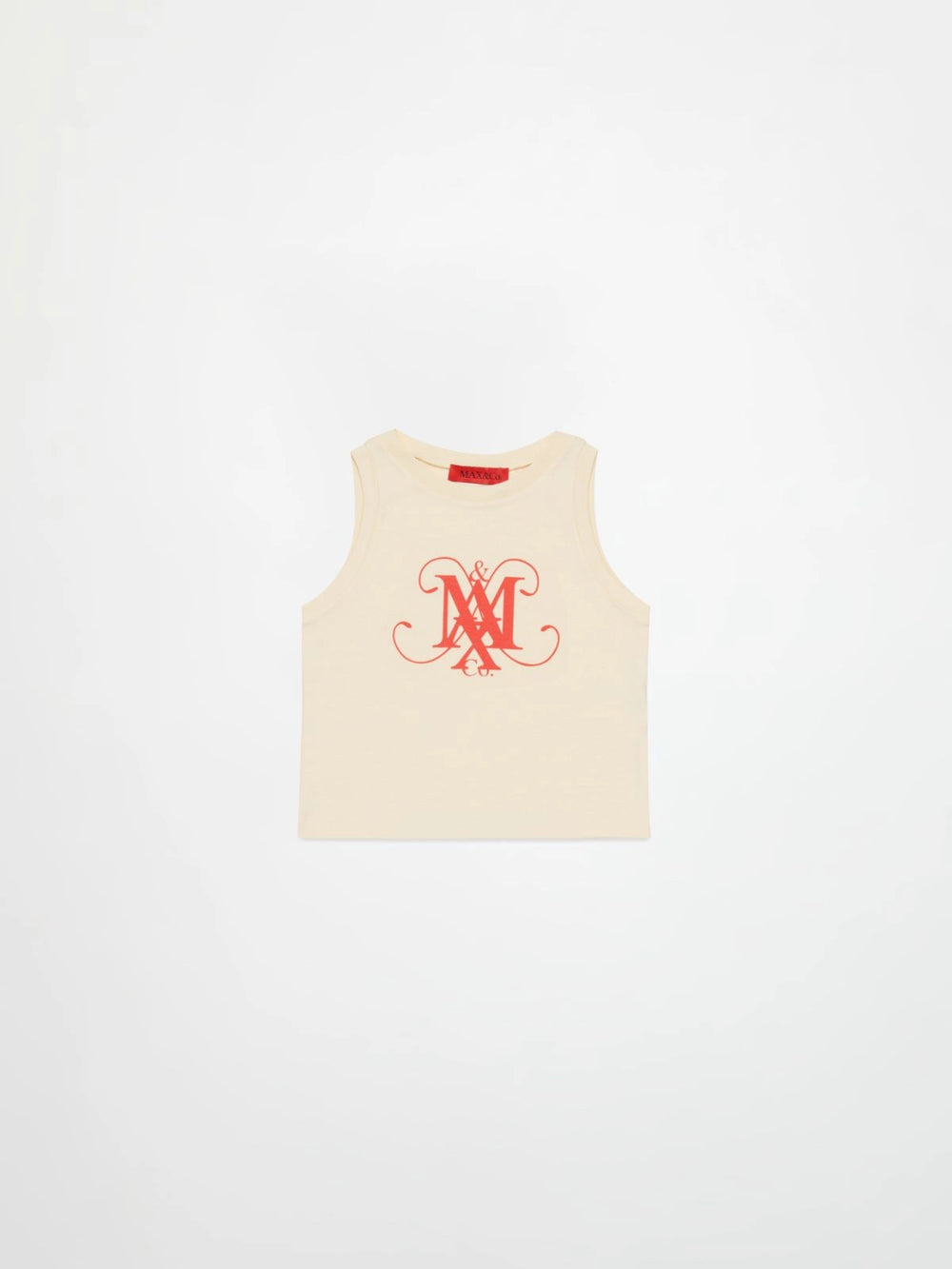 T-shirt smanicata con logo MX0284 MX00T /MX10G MAX&CO KID 