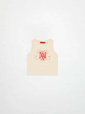 T-shirt smanicata con logo MX0284 MX00T /MX10G MAX&CO KID 