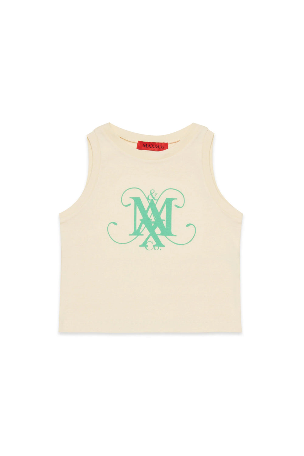 T-shirt smanicata con logo MX0284 MX00T /MX10H MAX&CO KID 