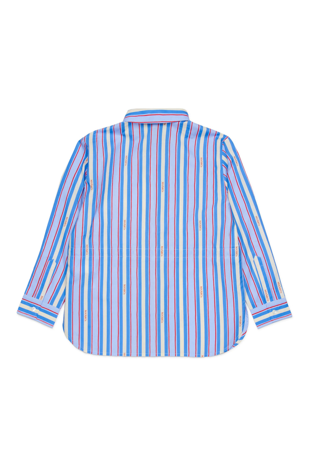 Camicia a righe con logo MX0291 MX01E /MX804 MAX&CO KID 
