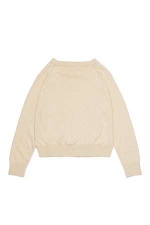 Pullover girocollo con logo MX0295 MX00X /MX105 MAX&CO KID 