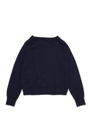 Pullover girocollo con logo MX0295 MX00X /MX854 MAX&CO KID 