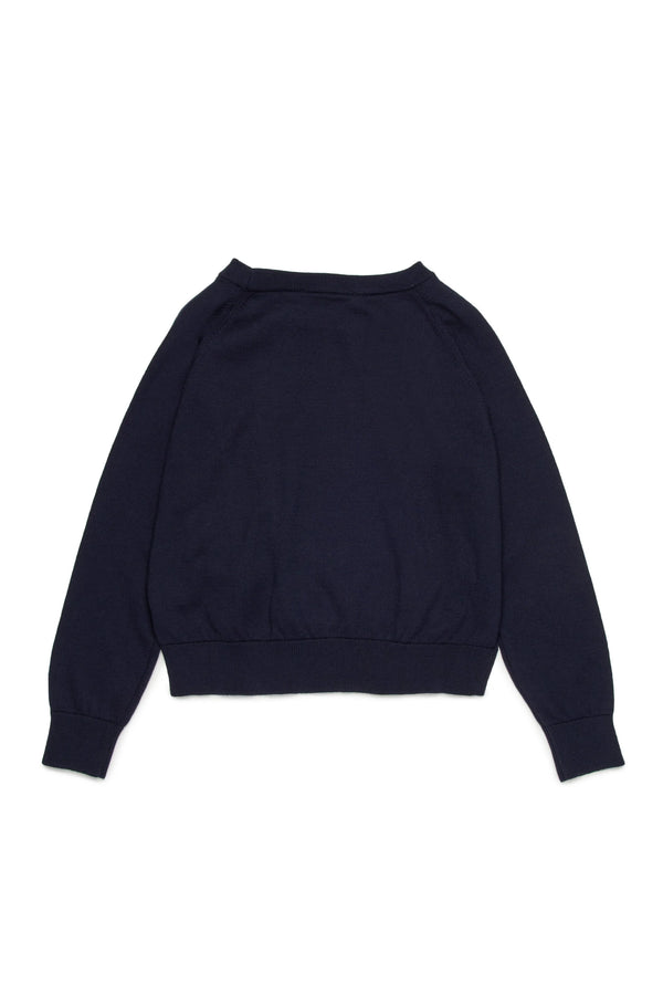 Pullover girocollo con logo MX0295 MX00X /MX854 MAX&CO KID 