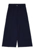 Pantaloni a palazzo con logo