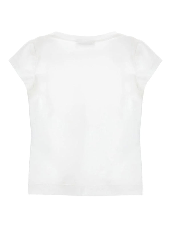 T-shirt stampa Rose 11G605 7201 /99 MONNALISA 