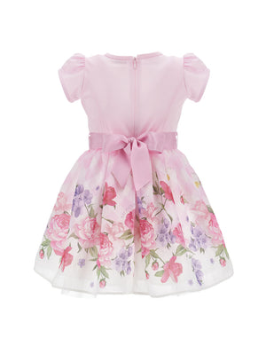 Abito Floreale 11G909 7622 /90 MONNALISA 