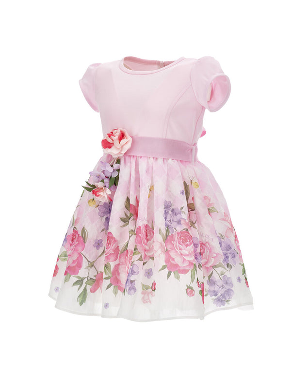 Abito Floreale 11G909 7622 /90 MONNALISA 