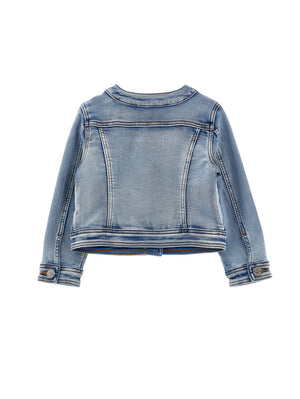 Giacca denim Floreale 19G102 7015 / MONNALISA 