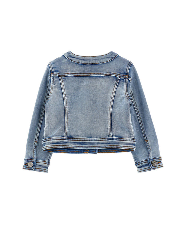 Giacca denim Floreale 19G102 7015 / MONNALISA 
