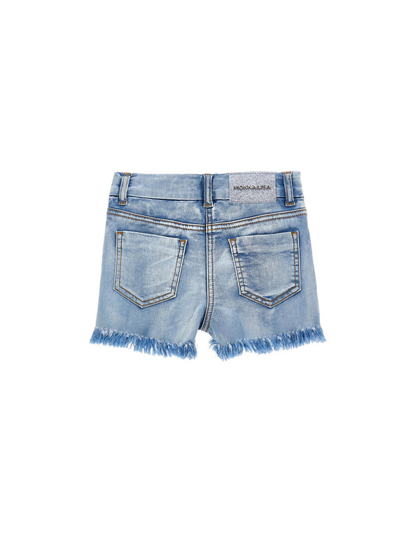 Shorts con Trilli e fiori 19G416 7013 /62 MONNALISA 