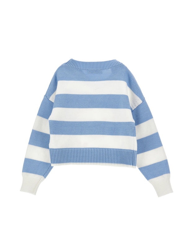 Maglia Hello Kitty Righe 19G606 7029 /5899 MONNALISA 