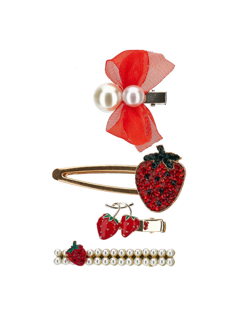 Fermagli Fragola & Perle 39G018 7759 /44 MONNALISA 