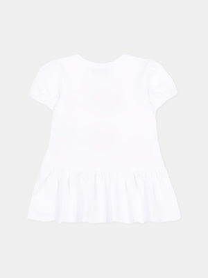 Abito con logo stampato MAV0C7 LBA00 /10101 MOSCHINO 