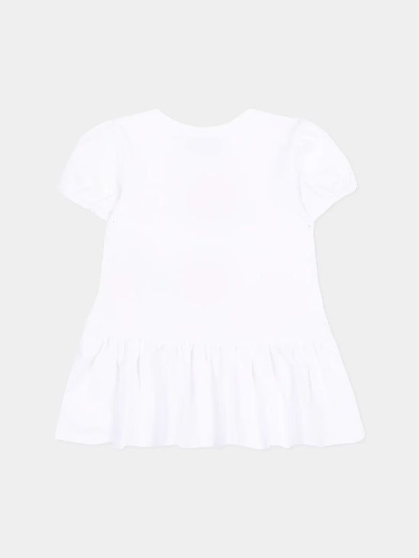 Abito con logo stampato MAV0C7 LBA00 /10101 MOSCHINO 