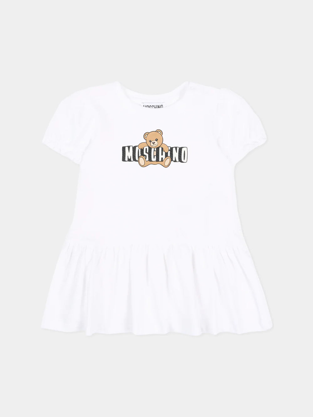 Abito con logo stampato MAV0C7 LBA00 /10101 MOSCHINO 