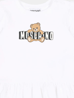 Abito con logo stampato MAV0C7 LBA00 /10101 MOSCHINO 