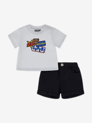 Completo Moschino con stampa Teddy MOG00A LLA10 /80359 MOSCHINO 