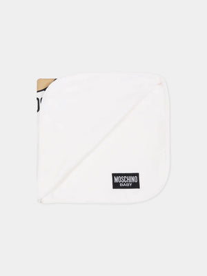 Coperta con logo MUB00M LCA19 /10063 MOSCHINO 