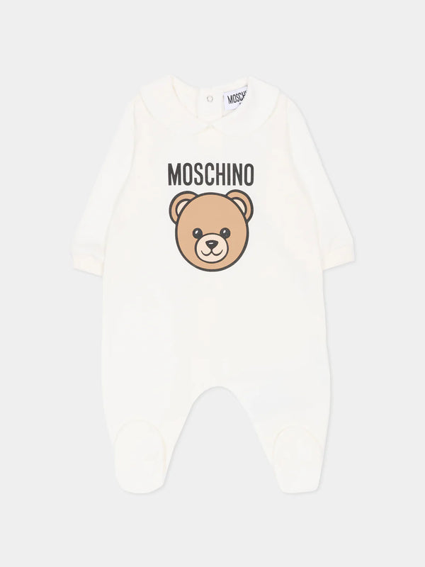 Tutina con logo stamapto MUY098 LCA19 /10063 MOSCHINO 