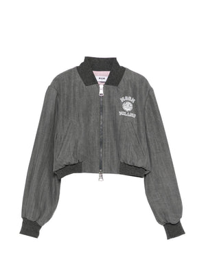 Giubbino con logo stampato S6MSJGBO309 /102 MSGM KIDS 