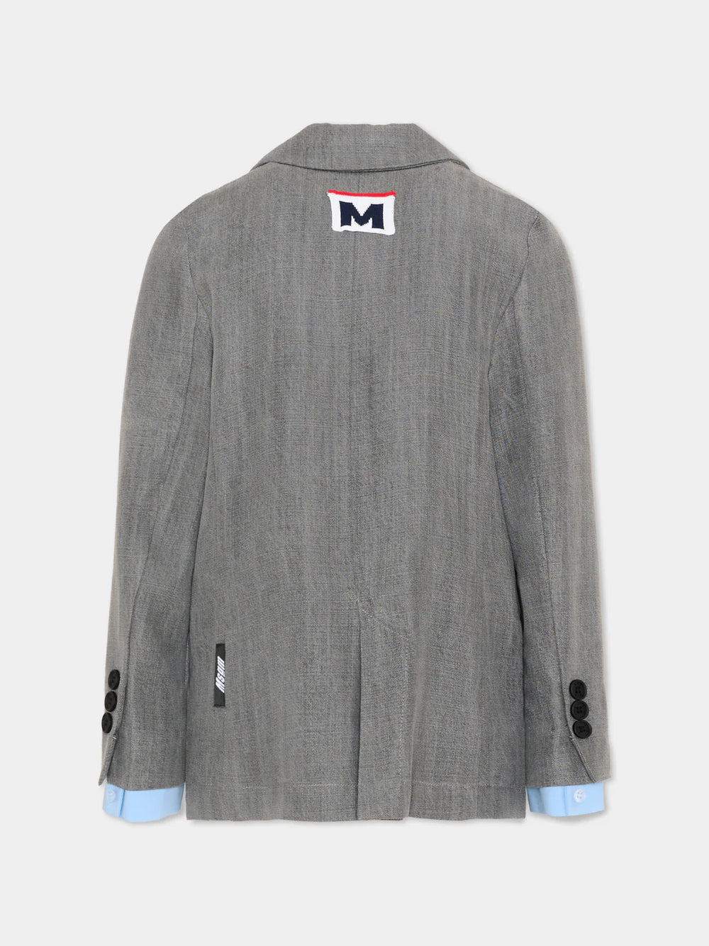 Giacca a due bottoni S6MSJGJK020 /102 MSGM KIDS 