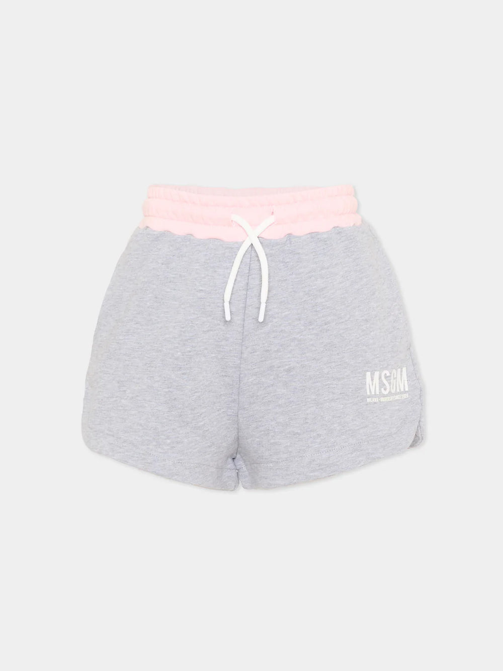 Shorts in felpa con logo stampato S6MSJGSH021 /271/02 MSGM KIDS 