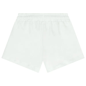 Shorts in felpa con logo stampato S6MSJGSH066 /001 MSGM KIDS 