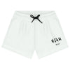 Shorts in felpa con logo stampato
