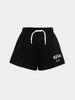 Shorts in felpa con logo stampato
