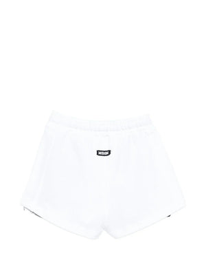 Shorts con contrasto S6MSJGSH078 /001 MSGM KIDS 