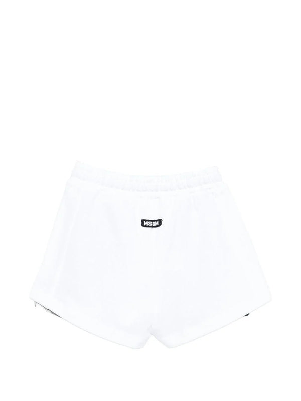 Shorts con contrasto S6MSJGSH078 /001 MSGM KIDS 