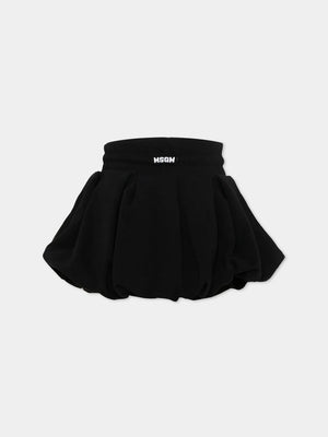 Gonna in felpa S6MSJGST086 /110 MSGM KIDS 